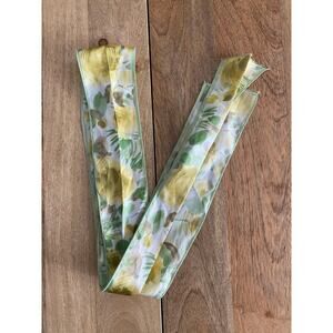 Silk Thin Floral Scarf